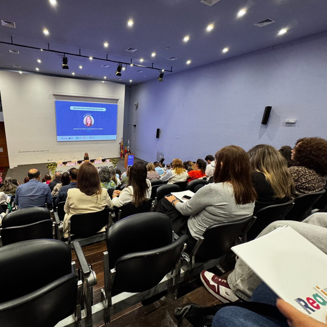 Futuros Técnicos Auxiliares de Saúde da ETPC na Conferência RETHINK